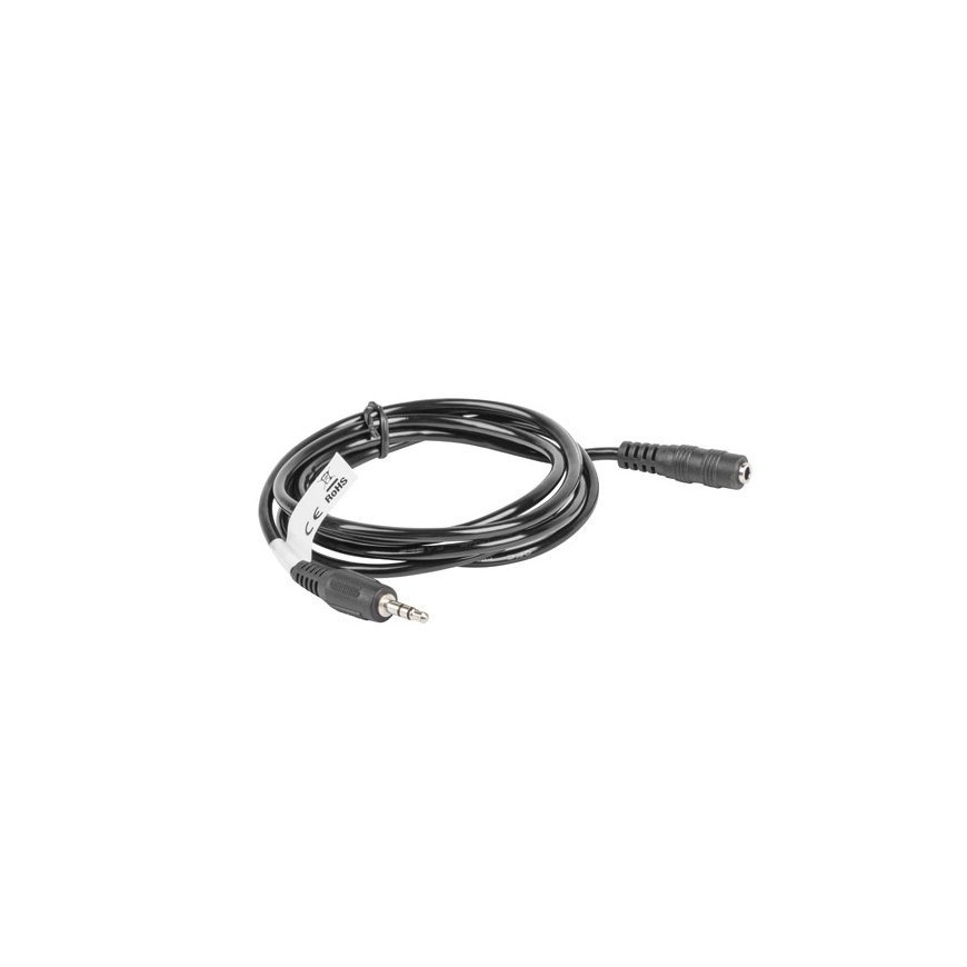 Lanberg CA-MJFJ-10CC-0015-BK audiokaapeli 1,5 m 3.5mm musta – 2