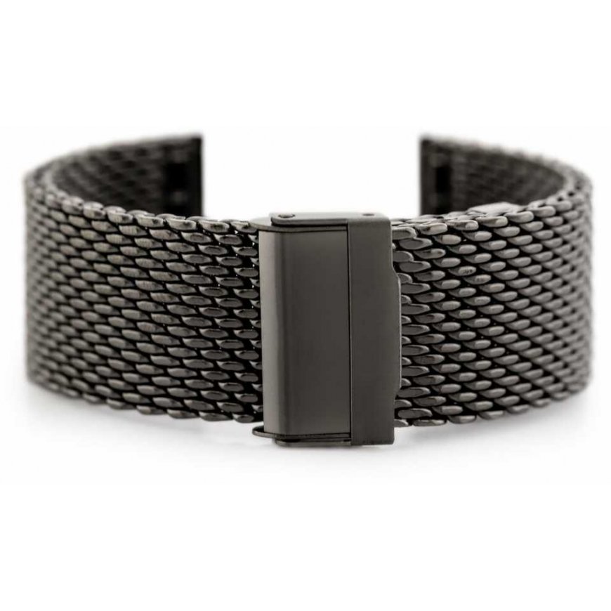 Watch Pacific 12 bracelet - HQ mesh - graphite 22mm – 3