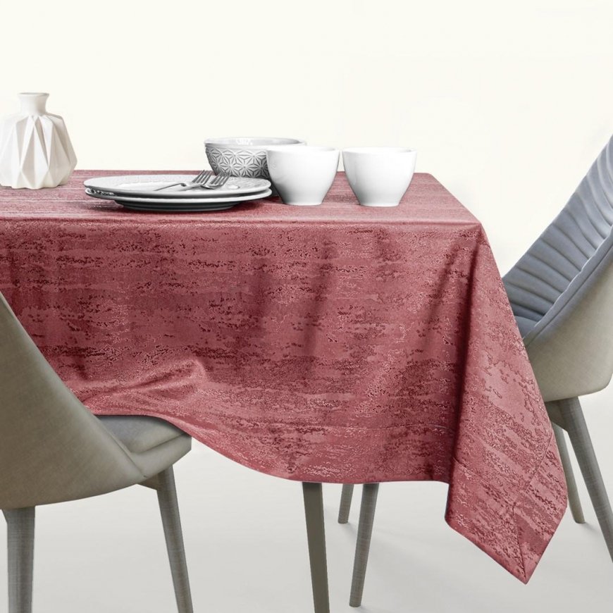 AmeliaHome Tablecloth AH VESTA BRD OLDROSE 40X120 – 3