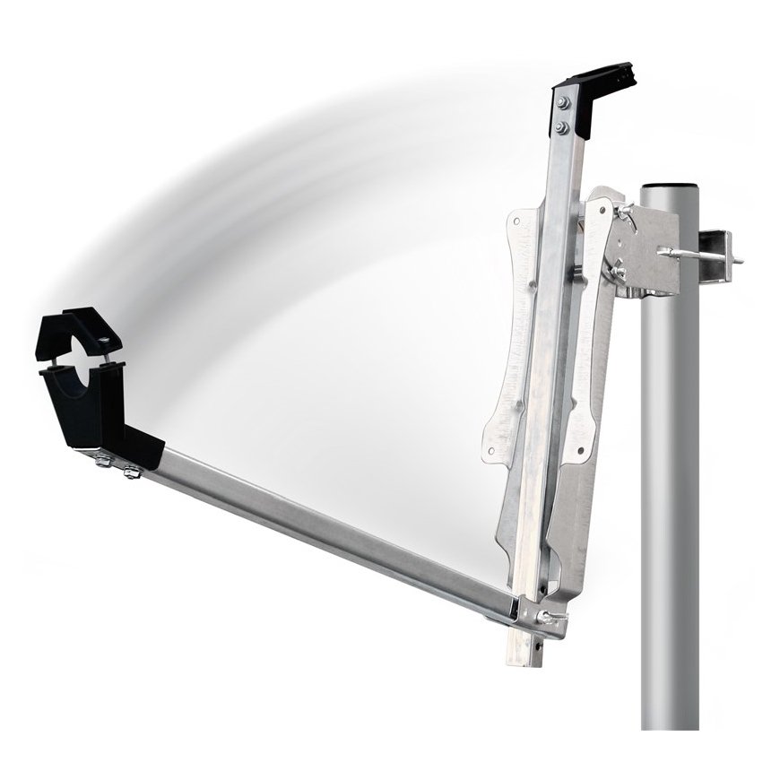 Goobay 80 cm Aluminium Satellite Dish, Anthracite – 3