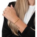 Troli Stylish bronze bracelet with polished balls