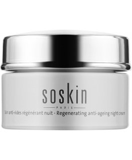 Soskin Paris Regenerating Anti-Ageing Night Cream - Regenerating and rejuvenating night cream - 50 ml
