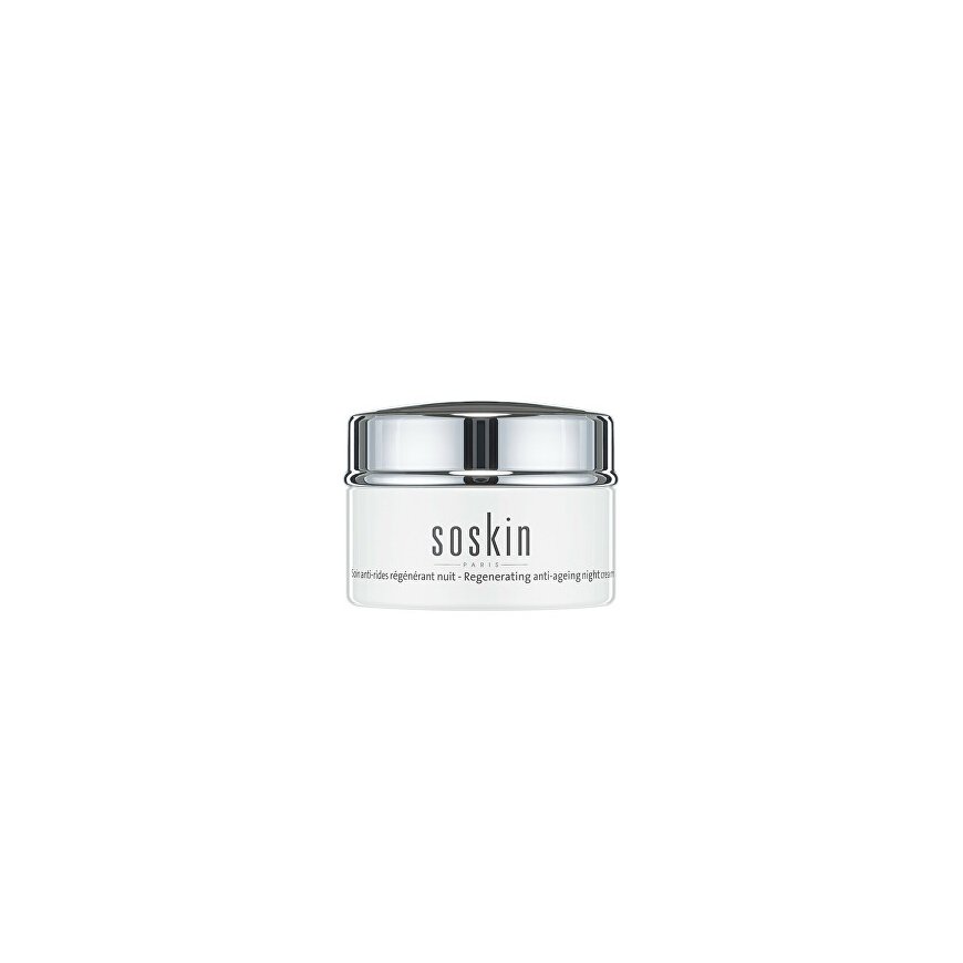 Soskin Paris Regenerating Anti-Ageing kremas Naktinis - Naktinis regeneruojantis ir jauninantis kremas - 50 ml – 2