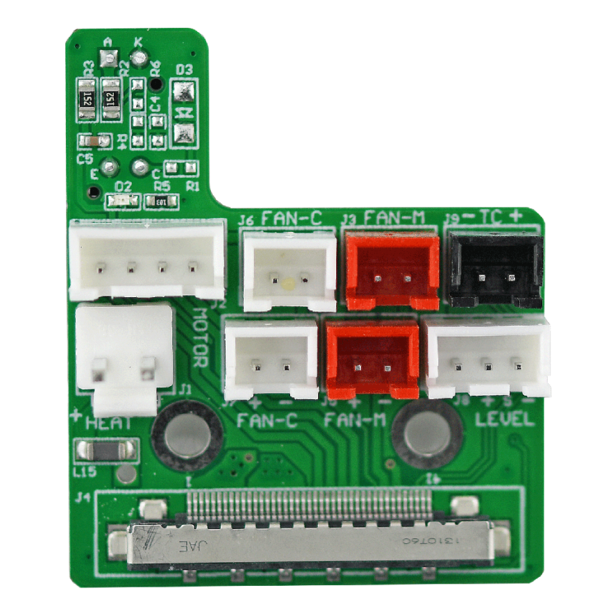 Flashforge Guider 3 ekstruderio plokštė