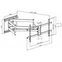 TV OR MONITOR MOUNTING BRATECK-LPA84-486XL BRATECK TV OR MONITOR MOUNTING BRATECK-LPA84-486XL BRATECK