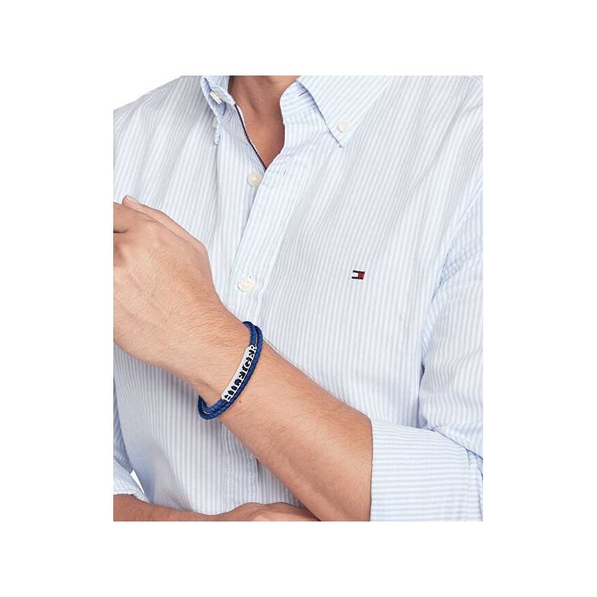 Tommy Hilfiger Madinga dviguba odinė apyrankė vyrams 2790588