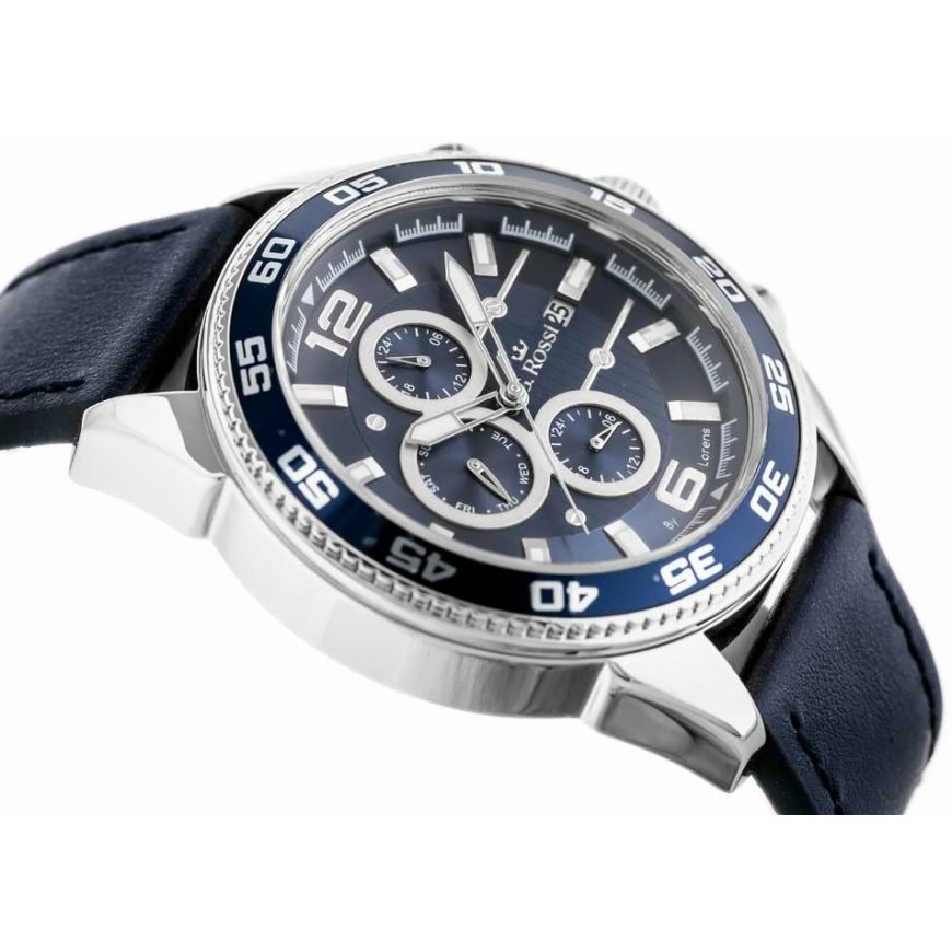 MEN'S WATCH G. ROSSI - E7131A-6F1 - EXCLUSIVE (zg287b) + box – 4