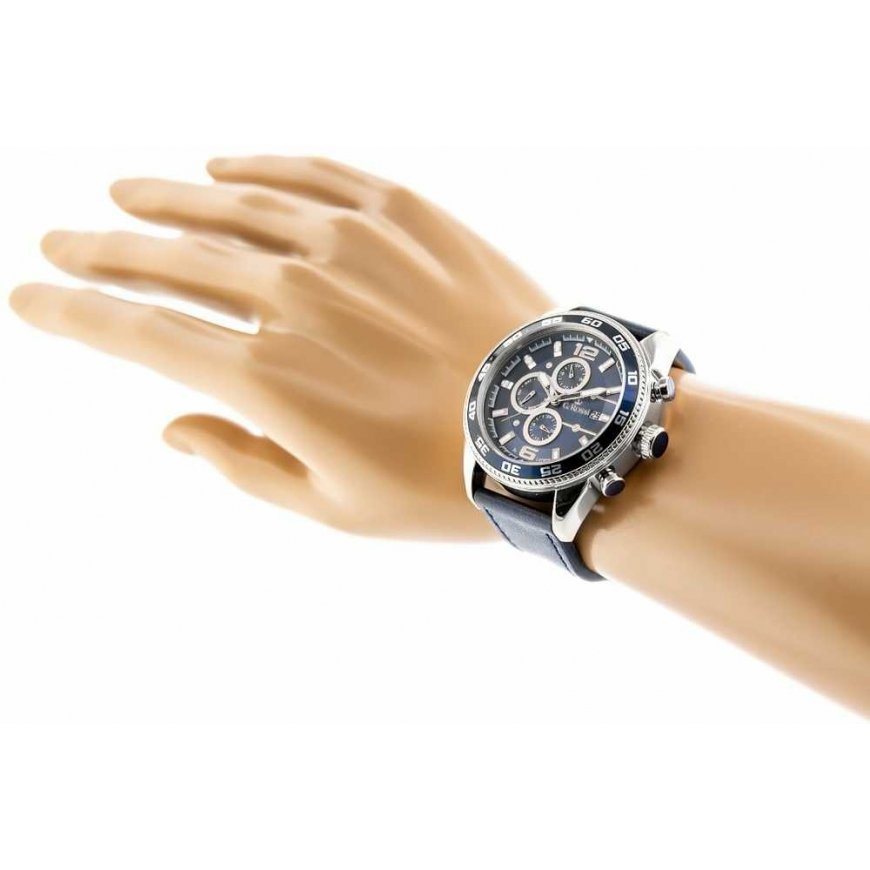 MEN'S WATCH G. ROSSI - E7131A-6F1 - EXCLUSIVE (zg287b) + box – 5