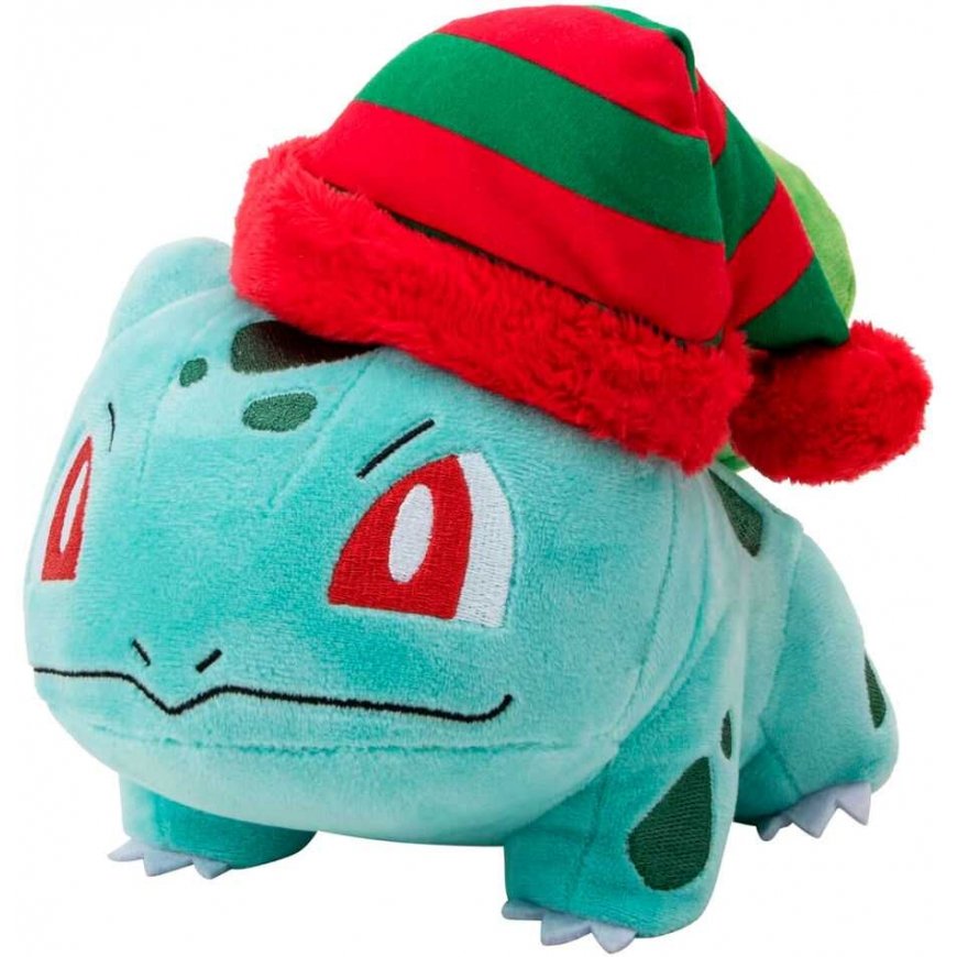 Jazwares Pokemon Christmas Bulbasaur pehmo 20cm – 2