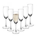 DIAMOND Champagne glasses 180ml 6 pcs, DIAMOND Champagne glasses 180ml 6 pcs,