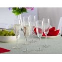 DIAMOND Champagne glasses 180ml 6 pcs, DIAMOND Champagne glasses 180ml 6 pcs,