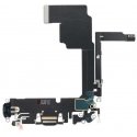 Flex-USB-lataus IPHONE 15 Pro mustalle OEM:lle Flex-USB-lataus IPHONE 15 Pro mustalle OEM:lle