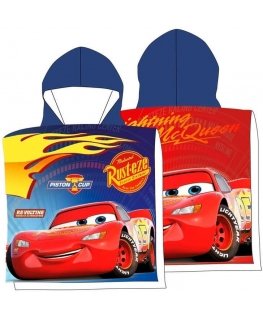 Disney Carsin puuvillainen ponchopyyhe