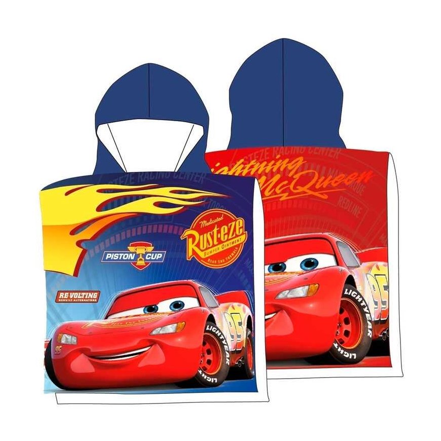Disney Cars cotton poncho towel