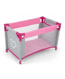 Milly Mally Doll Bed Lisa Prestige Pink