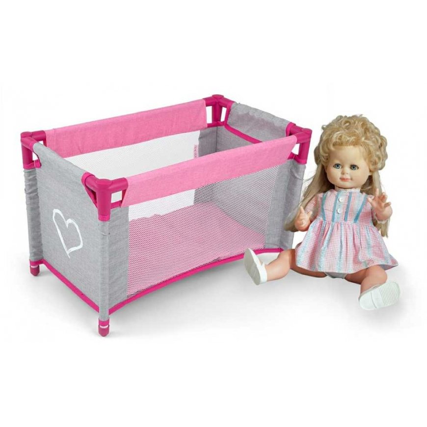 Milly Mally Doll Bed Lisa Prestige Pink – 3