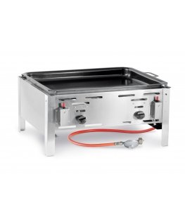 Hendi BAKE-MASTER MAXI Grill Lauapealne Propaan/butaan Roostevaba teras 11600 W