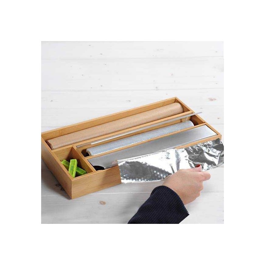 Food foil cutter with additional compartments, Kesper – 3