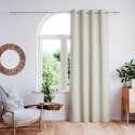 Yöverho AmeliaHome CLEAR, 140x250 cm, sormukset, väri: cappuccino Yöverho AmeliaHome CLEAR, 140x250 cm, sormukset, väri: cappuccino