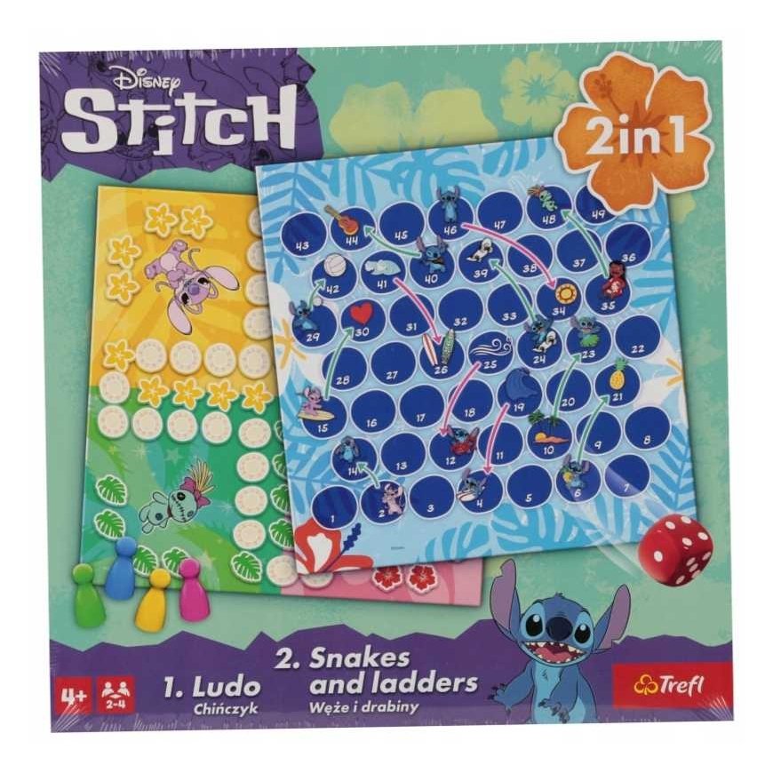 Trefl Double-sided board game Snakes and Ladders Lilo & Stitch – 5
