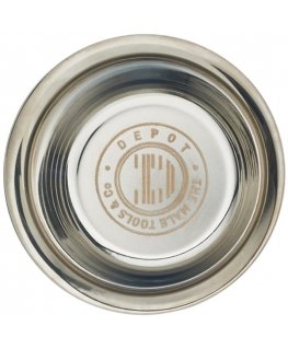 Depot, Accessories No. 735, Steel, Metal Shaving Bowl, Sidabrinis