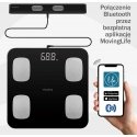 Virtuvinės svarstyklės WAGA ŁAZIENKOWA Z POMIAREM TKANKI TŁUSZCZOWEJ I SKŁADU CIAŁA, SMART, BT, KLAUSBERG KB-7852 Juoda Virtuvinės svarstyklės WAGA ŁAZIENKOWA Z POMIAREM TKANKI TŁUSZCZOWEJ I SKŁADU CIAŁA, SMART, BT, KLAUSBERG KB-7852 Juoda