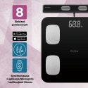 Kitchen scales WAGA ŁAZIENKOWA Z POMIAREM TKANKI TŁUSZCZOWEJ I SKŁADU CIAŁA, SMART, BT, KLAUSBERG KB-7852 Black Kitchen scales WAGA ŁAZIENKOWA Z POMIAREM TKANKI TŁUSZCZOWEJ I SKŁADU CIAŁA, SMART, BT, KLAUSBERG KB-7852 Black