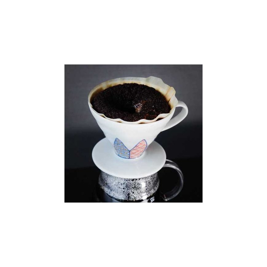 Hario – V60-02 Tachikichi Shozui keraaminen kahvin tiputin – 2
