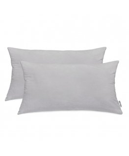 DecoKing Pillowcase STEEL 40x80*2