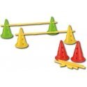 Summer obstacle course for a stick horse Summer obstacle course for a stick horse