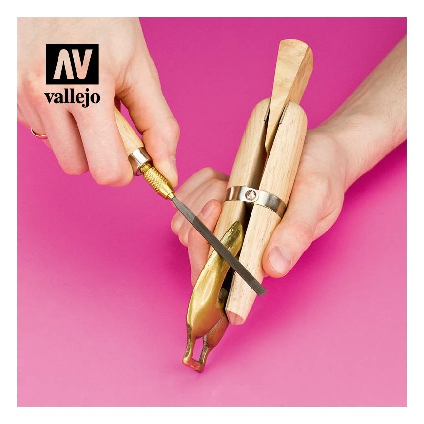 Vallejo T03001 vīle un skrāpjvīle Failu komplekts – 3