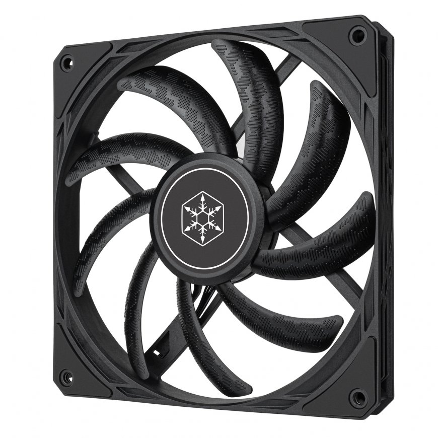 Silverstone SST-AS140B Kompiuterio aušinimo sistema Kompiuterio korpusui Ventiliatorius 14 cm Juoda
