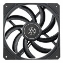 Silverstone SST-AS140B computer cooling system Computer case Fan 14 cm Black 1 pc(s) Silverstone SST-AS140B computer cooling system Computer case Fan 14 cm Black 1 pc(s)