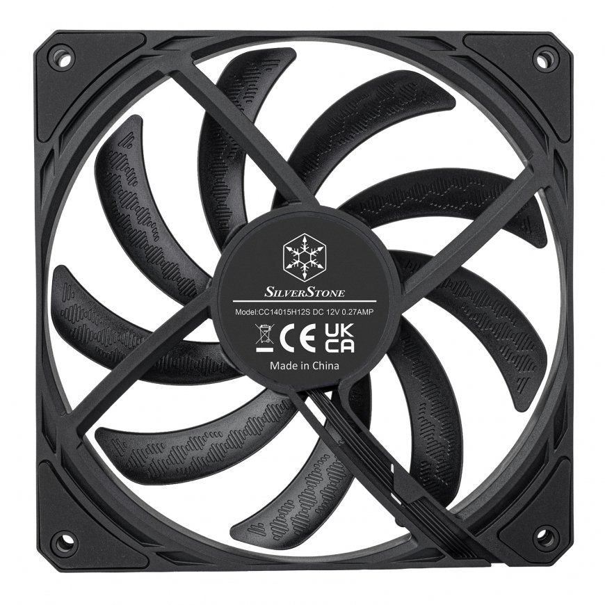 Silverstone SST-AS140B computer cooling system Computer case Fan 14 cm Black 1 pc(s) – 4