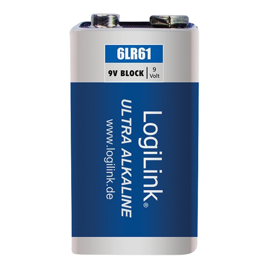 LogiLink 6LR61B1 household battery Single-use battery Alkaline