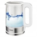 Mesko Home MS 1301W elektrikann 1,7 l 2200 W Roostevaba teras, Läbipaistev, Valge Mesko Home MS 1301W elektrikann 1,7 l 2200 W Roostevaba teras, Läbipaistev, Valge