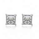 Moiss Elegant stud earrings with zircons E00014