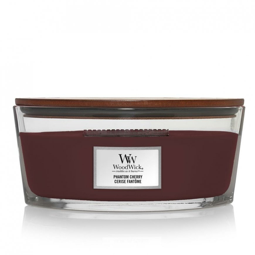 WoodWick Phantom Cherry vaska svece Elipses