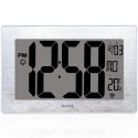Technoline DCF-77 Digital clock Rectangle Stainless steel Technoline DCF-77 Digital clock Rectangle Stainless steel