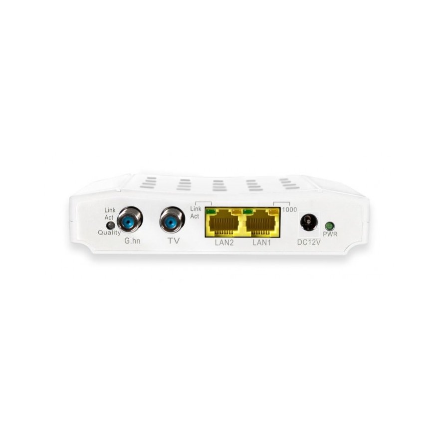 ALLNET ALL-GHN102-COAX bridge/repeater Network bridge White – 2