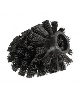 Spare nozzle for toilet brush - black, ∅ 7.5 cm, WENKO