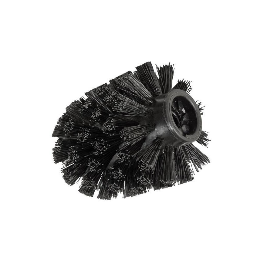 Varasuutin wc-harjalle - musta, ∅ 7,5 cm, WENKO