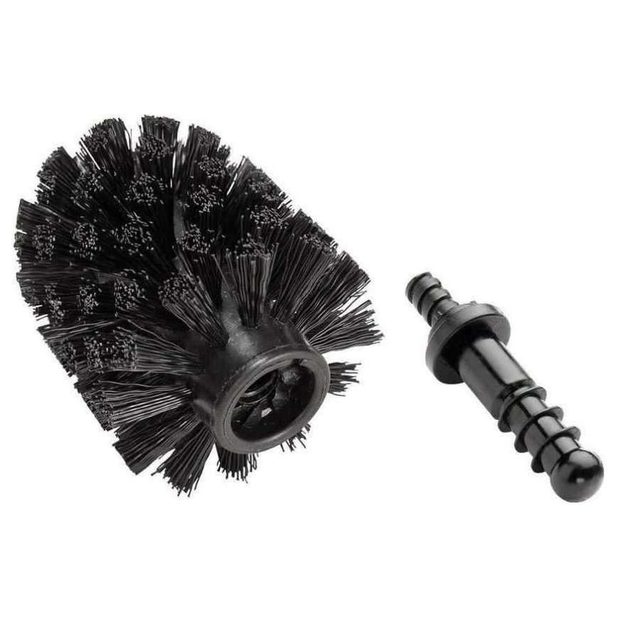 Spare nozzle for toilet brush - black, ∅ 7.5 cm, WENKO – 2