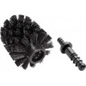 Spare nozzle for toilet brush - black, ∅ 7.5 cm, WENKO Spare nozzle for toilet brush - black, ∅ 7.5 cm, WENKO