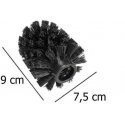 Spare nozzle for toilet brush - black, ∅ 7.5 cm, WENKO Spare nozzle for toilet brush - black, ∅ 7.5 cm, WENKO