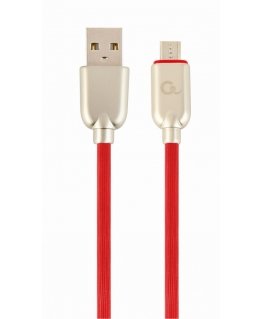 Cablexpert CC-USB2R-AMMBM-2M-R USB кабель USB 2.0 USB A Micro-USB B Красный