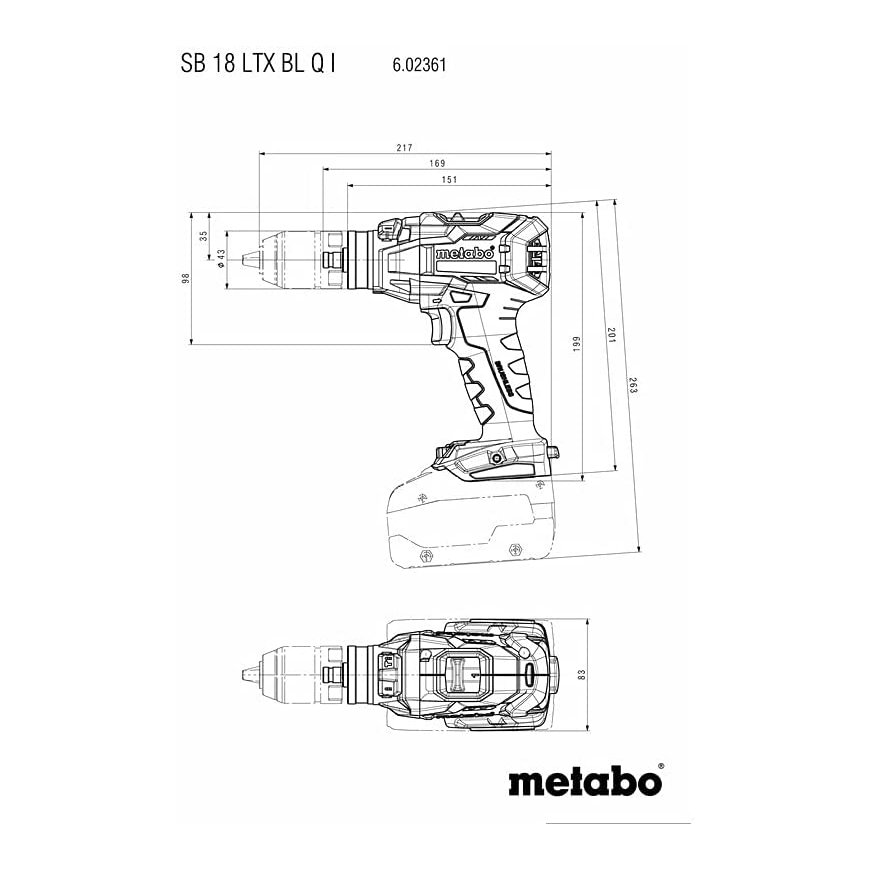 Metabo 602361840 power screwdriver/impact driver – 3