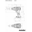 Metabo 602361840 elektriline kruvikeeraja ja lööktrell Metabo 602361840 elektriline kruvikeeraja ja lööktrell