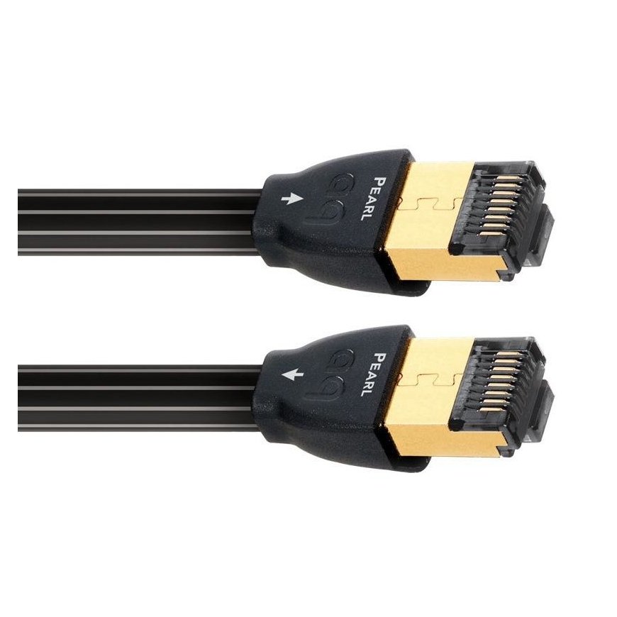 AudioQuest 1.5m RJ/E Pearl сетевой кабель Черный 1,5 m Cat7