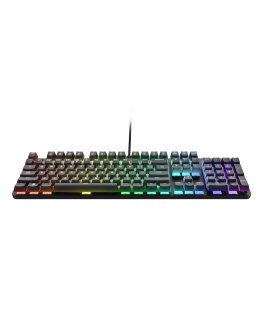 Trust GXT 871 Zora näppäimistö Pelaaminen USB QWERTZ Tšekki, Slovakia musta